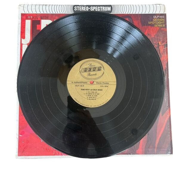 NEW VINTAGE JERRY LEE LEWIS ROCKIN’ WITH JERRY LEE LEWIS 12” LP VINYL RECORD - Picture 5 of 6